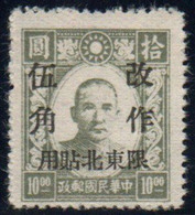 CHINE DU NORD EST 1946 SANS GOMME - Noordoost-China 1946-48