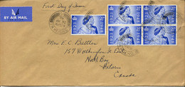 326) First Day International Cover 1948 - ....-1951 Pre Elizabeth II