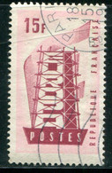 FRANCE- Y&T N°1076- Oblitéré (Europa) - 1956