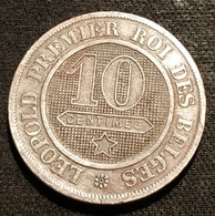 BELGIQUE - BELGIUM - 10 CENTIMES 1861 - Léopold Ier - KM 22 - 10 Centimes