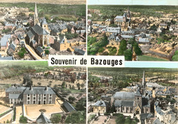 EN AVION AU DESSUS DE BAZOUGES LA PEROUSE VUE AERIENNE LAPIE - Andere & Zonder Classificatie