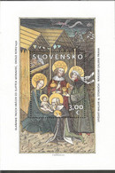 SK 2021-755 The Adoration Of The Magi From Zlaté Moravce, SLOVAKIA, S/S, MNH - Blocs-feuillets