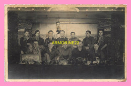 Carte Photo De PHOTOGRAPHE  De   RATHENOW  Groupe D Hommes - Rathenow