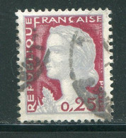 FRANCE- Y&T N°1263- Oblitéré - 1960 Marianne Van Decaris