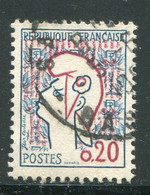 FRANCE- Y&T N°1282- Oblitéré - 1961 Maríanne De Cocteau
