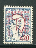 FRANCE- Y&T N°1282- Oblitéré - 1961 Marianne De Cocteau