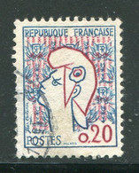 FRANCE- Y&T N°1282- Oblitéré - 1961 Marianni Di Cocteau