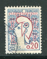 FRANCE- Y&T N°1282- Oblitéré - 1961 Marianne Of Cocteau