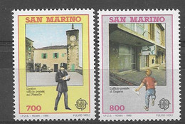 San Marino 1990.  Europa Mi 1432-33  (**) - 1990