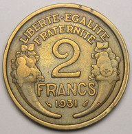 2 Francs Morlon, 1931, Bronze-aluminium - III° République - 2 Francs