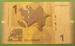 AZERBAIGIAN 1 MANAT 2009  P-31a   Circ. - Aserbaidschan