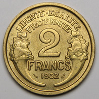 RARE En SPL ! 2 Francs Morlon, 1932, Bronze-aluminium - III° République - 2 Francs