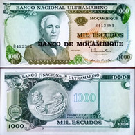 Mozambique 1000 Escudos 1972  Unc - Mozambique