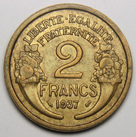 2 Francs Morlon, 1937, Bronze-aluminium - III° République - 2 Francs