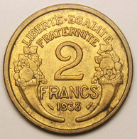 2 Francs Morlon, 1938, Bronze-aluminium - III° République - 2 Francs