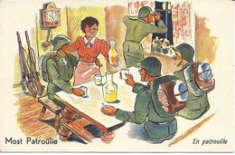 Humour Militaire. Armée Suisse. En Patrouille. Femme. Vin. Most Patroulie. Militärischer Humor. Schweizer Armee. - Risch-Rotkreuz