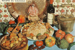 Cpsm Gastronomie Maghrébine, Recette De Cuisine, Le Couscous - Recettes (cuisine)