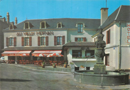 ►CHATEAU-CHINON◄58►2 CPM◄±1970►AU VIEUX MORVAN►HOTEL-RESTAURANT◄CHEVRIER-MENUEL - PROPRIÉTAIRES►ÉDIT. NIVERNAISES - Chateau Chinon