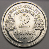 2 Francs Morlon, 1941, Aluminium - Etat Français - 2 Francs