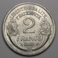 2 Francs Morlon, 1941, Aluminium - Etat Français - 2 Francs