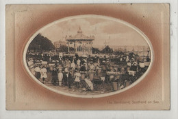 Southend-on-Sea (Royaume-Uni, Essex) : The Bandstand In 1913 (lively) PF. - Southend, Westcliff & Leigh