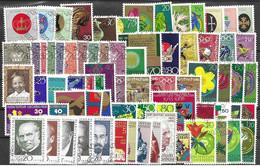 Liechtenstein Cancelled Vast Collection Complete Sets From 60ths LOW START 73 Stamps - Collections