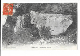 Bourré - La Cave Aux Loups - édit. Blondeau  + Verso - Autres Communes