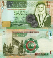 Jordan / 1 Dinar / 2016 / P-34(h) / UNC - Jordan