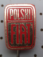 Polski FIAT Car Logo  Vintage  Pin Badge - Fiat