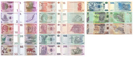 CONGO D.R. 1 5 10 20 50 Centimes 10 20 50 100 200 500 1000 5000 Francs 1997 - 2020 P 80 - 102 UNC - República Democrática Del Congo & Zaire