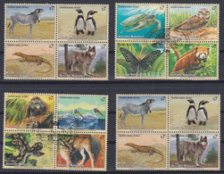 Gefahrdete Arten - 16 Cancelled Stamps Vereinte Nationen (S) - Collections, Lots & Series