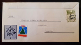 Iceland / Islande Christmas Cover, From Sauðárkrókur 1963 #220017 - Covers & Documents