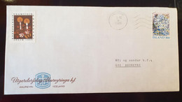 Iceland / Islande Christmas Cover, From Akureyri 1985 #220019 - Storia Postale