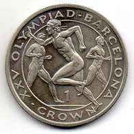 GIBRALTAR, 1 Crown, Copper-Nickel, Year 1991, KM #68 - Gibraltar