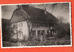 ZML-14 RARE Carte-photo D'une Maison De Campagne à Bressonnaz, écrite En 1942, Cachet Moudon Pour Konolfingen. ANIME - Moudon