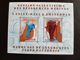 Fsat 2020 Taaf Antarctic Ms2v Mnh Lobster Marking Langouste JASUS PAULENSIS Ms2 - Nuevos