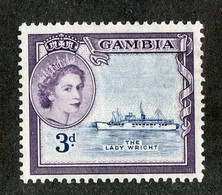 BC8730 Gambia Scott #157 M(*) SG.#175 "Offers Welcome" - Gambia (...-1964)
