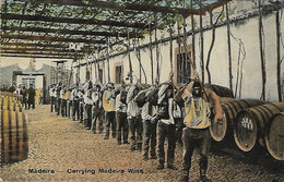 MADEIRA - Carrying Madeira Wine - Madeira