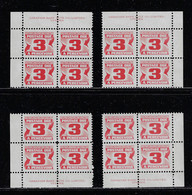 CANADA 1973 POSTAGE DUES SECOND ISSUE UNITRADE J30 4 CB MNH - Strafport