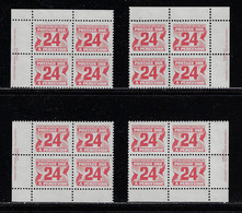 CANADA 1977 POSTAGE DUES SECOND ISSUE UNITRADE J39 4 CB MNH - Segnatasse