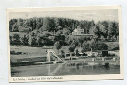 AK 044633 GERMANY - Bad Driburg - Freibad Mit Blick Auf Falkenhöhe - Bad Driburg