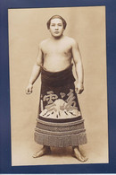 CPA Sumo Carte Photo Japon Non Circulé - Artes Marciales