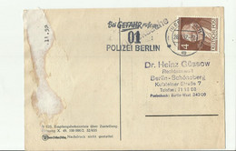 DP GS 1952 SST BERLIN - Postcards - Used