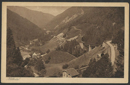 HOLLENTAL, Bad - Schwararswald - Hollsteig 1927 - Old Postcard (see Sales Conditions) 05709 - Höllental