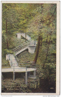 New York Watkins Glen Stairway To Lover's Lane - Adirondack