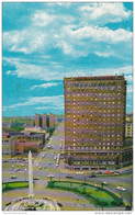 New York Bufalo Statler Hilton Hotel & McKinley Monument Civic Center 1965 - Buffalo