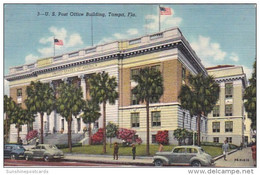 Florida Tampa Post Office Curteich - Tampa
