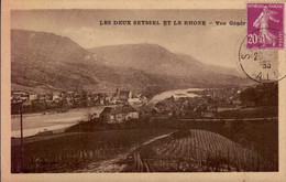 LES DEUX SEYSSEL   ( AIN )   ET LE RHONE - Seyssel