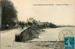 St Sébastien Sur Loire * La Côte , Vers Nantes * Route - Saint-Sébastien-sur-Loire