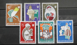 1960 : Cob 1153**- 1158**     (sans Charnière D7) - Unused Stamps